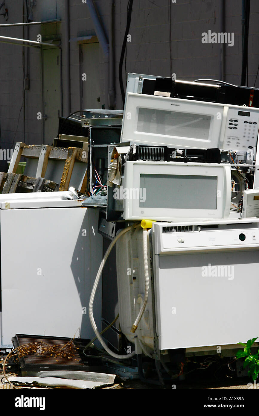 Concept Photo Broken Household Appliances Stock Photo Alamy