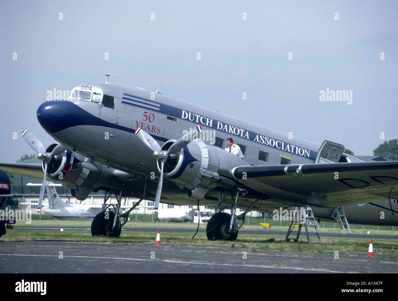 Dakota DC-3 Aircraft Dutch Dakota Association DDA Classic Airlines    GAV 1067-36 Stock Photo