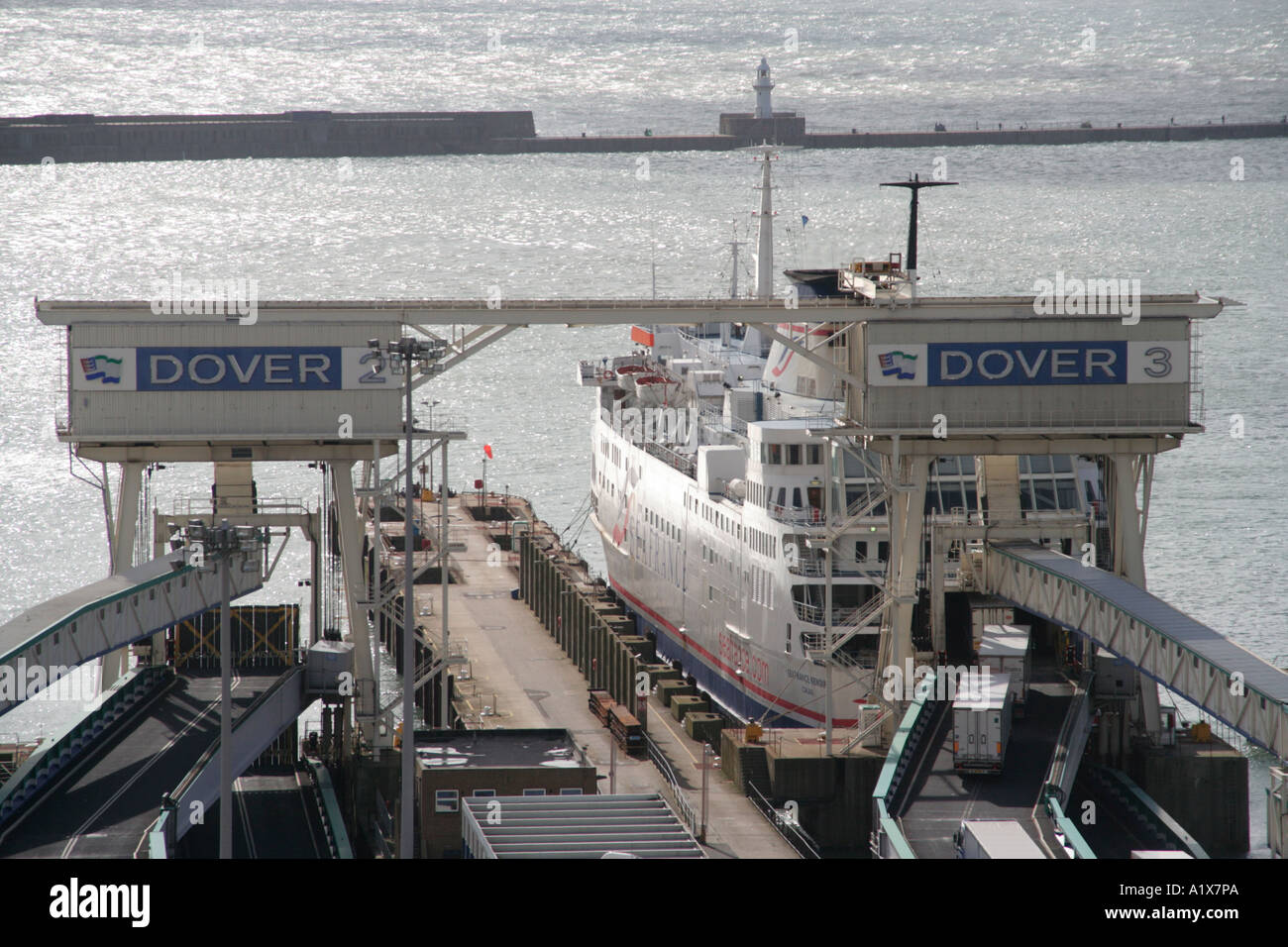 port of dover southern england ferry terminal destination calais france