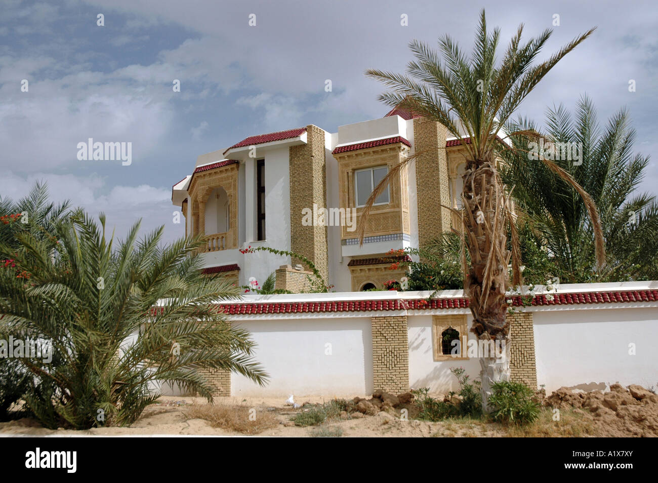 House in Nefta city in Tunisia Stock Photo Alamy