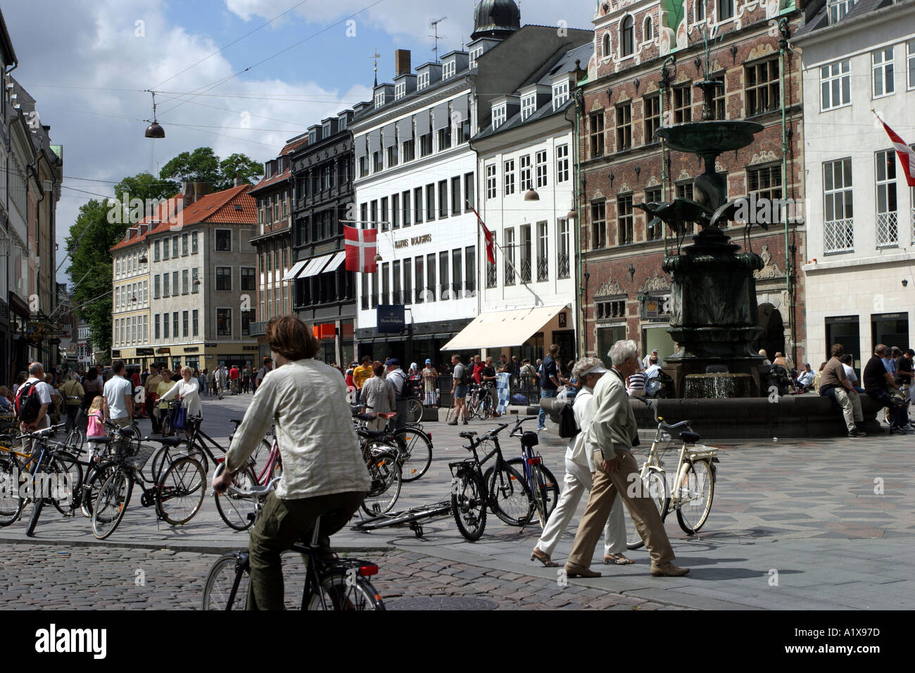 Typical copenhagen street hi-res stock photography and images - Alamy
