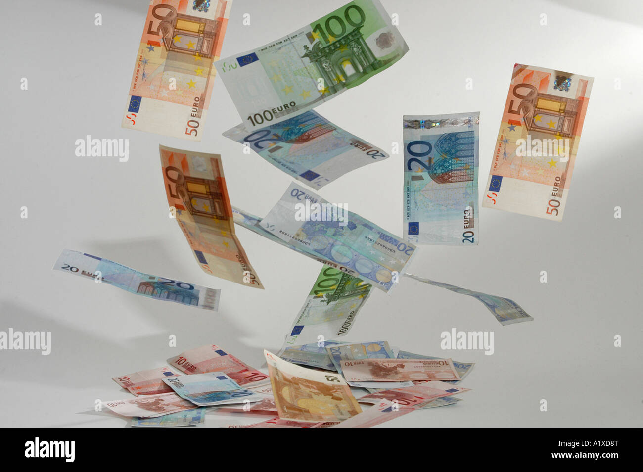 money rain Stock Photo Alamy