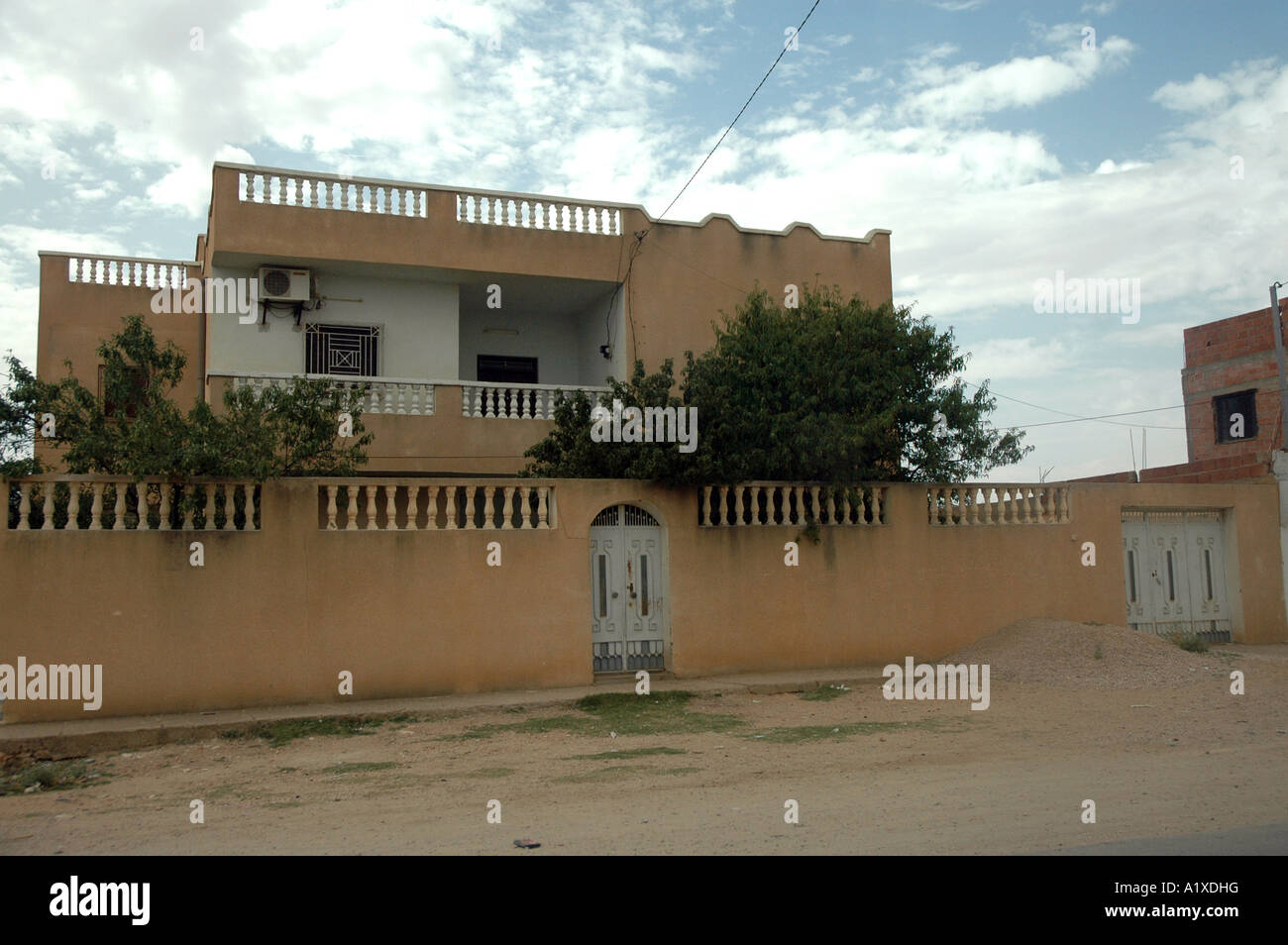 House in Tunisia Stock Photo Alamy