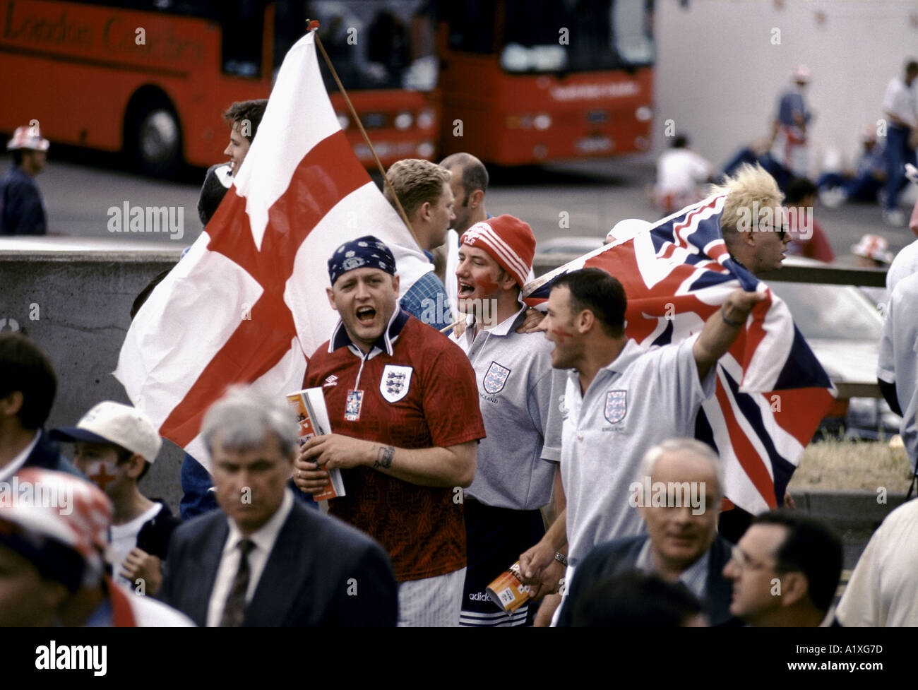 3 lions fans hi-res stock photography and images - Alamy
