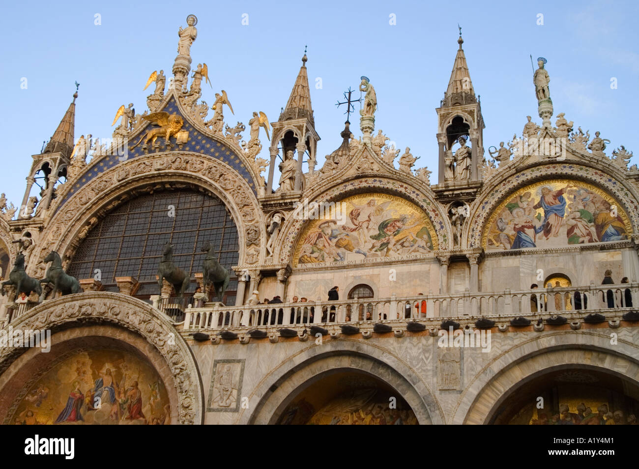 St Mark's Cathedral Venice Italy Stock Photo