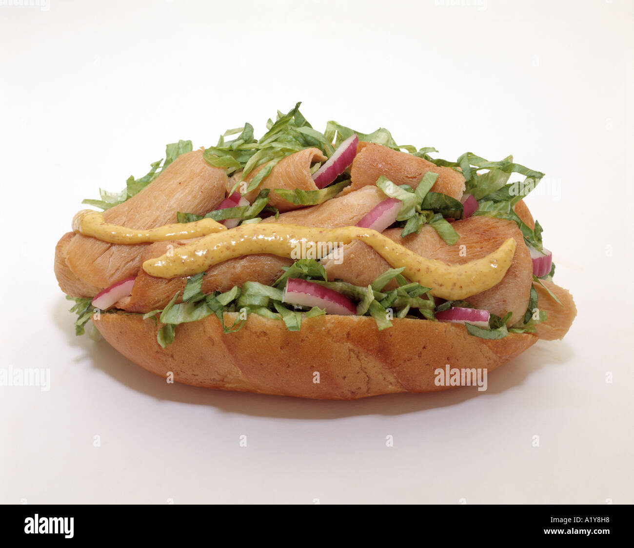 cheese cheesesteak sandwich wafer thin slices turkey onions red tomato