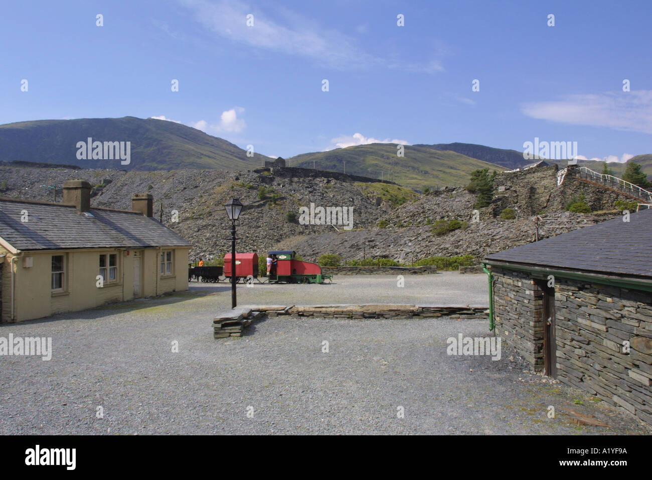 Llechwedd slate quarry Wales Stock Photo - Alamy