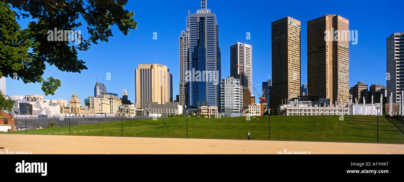 Melbourne, skyline,  Australia, Stock Photo