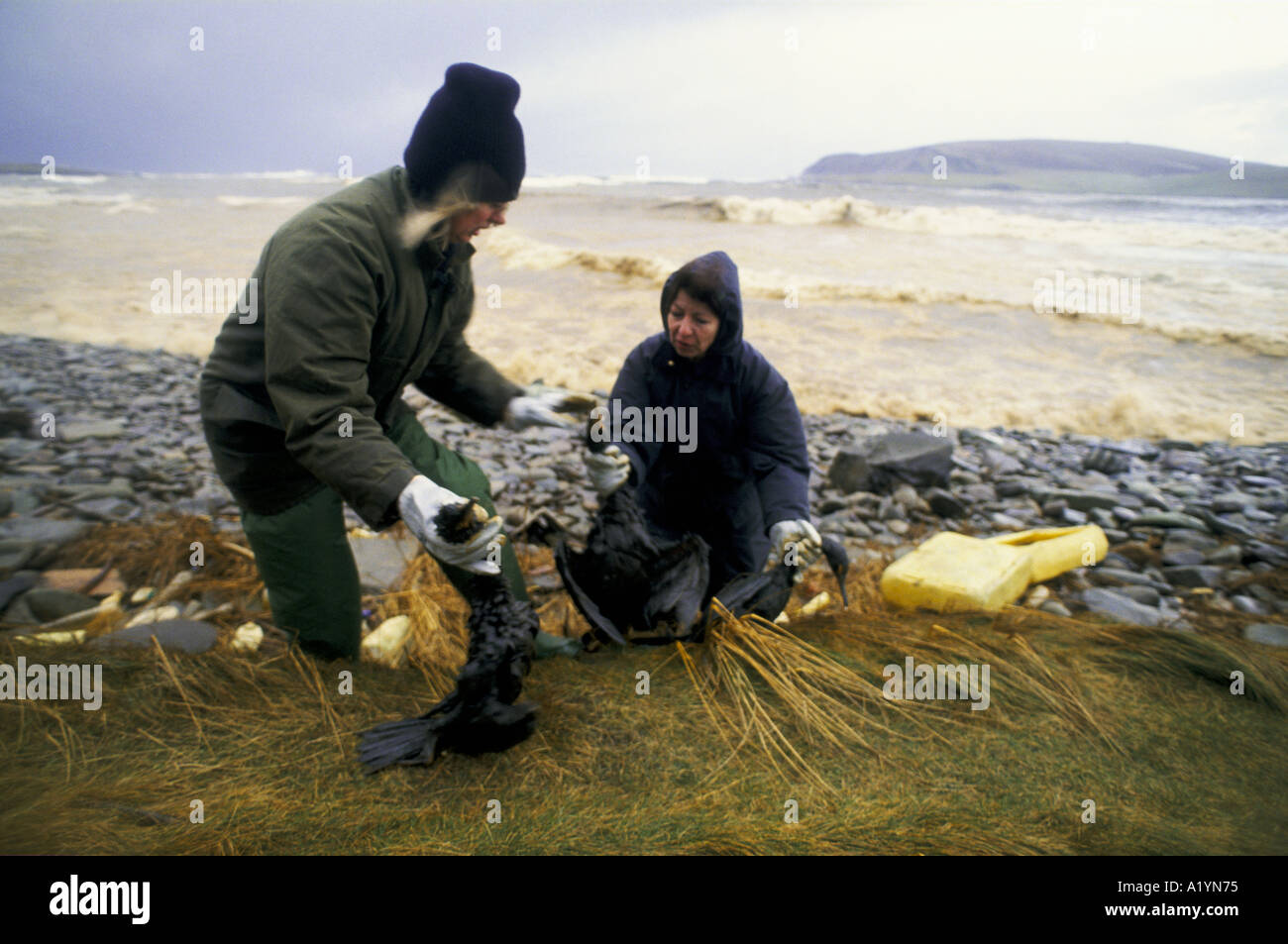 Braer Oil Tanker Disaster Tanker High Resolution Stock Photography and Images Alamy