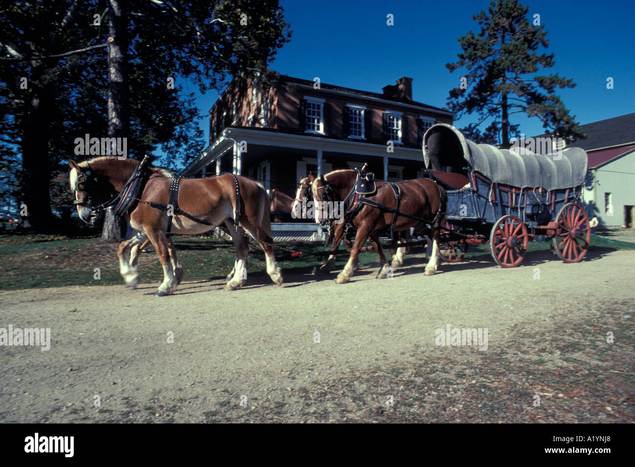 Conestoga wagon museum hires stock photography and images Alamy