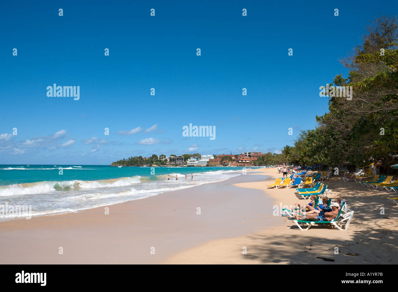 Puerto plata beach sosua hi-res stock photography and images - Alamy