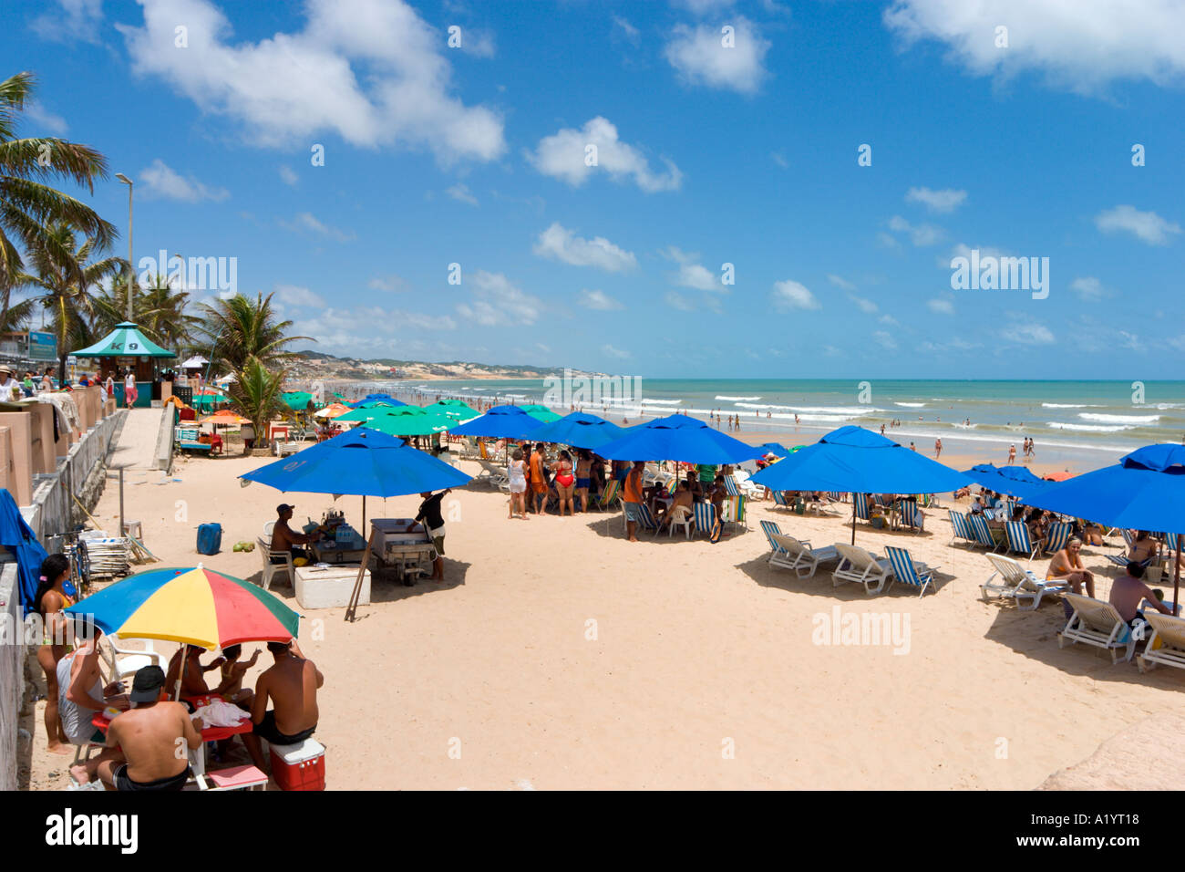 Beach looking towards Via Costeira and Natal, Ponta Negra, Natal, Rio  Grande do Norte, Brazil Stock Photo - Alamy