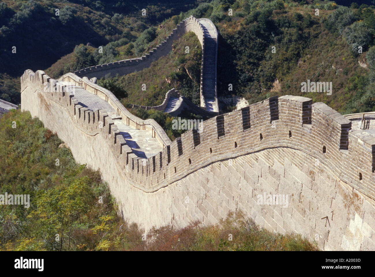 The Great Wall of China G Hellier Stock Photo