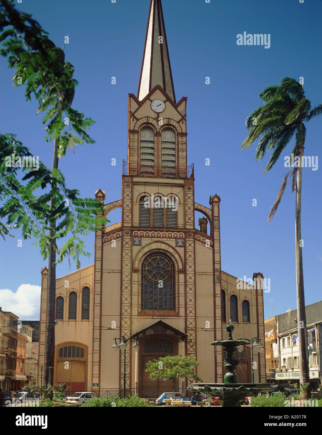 The cathedral at Fort de France Martinique Caribbean G R Richardson