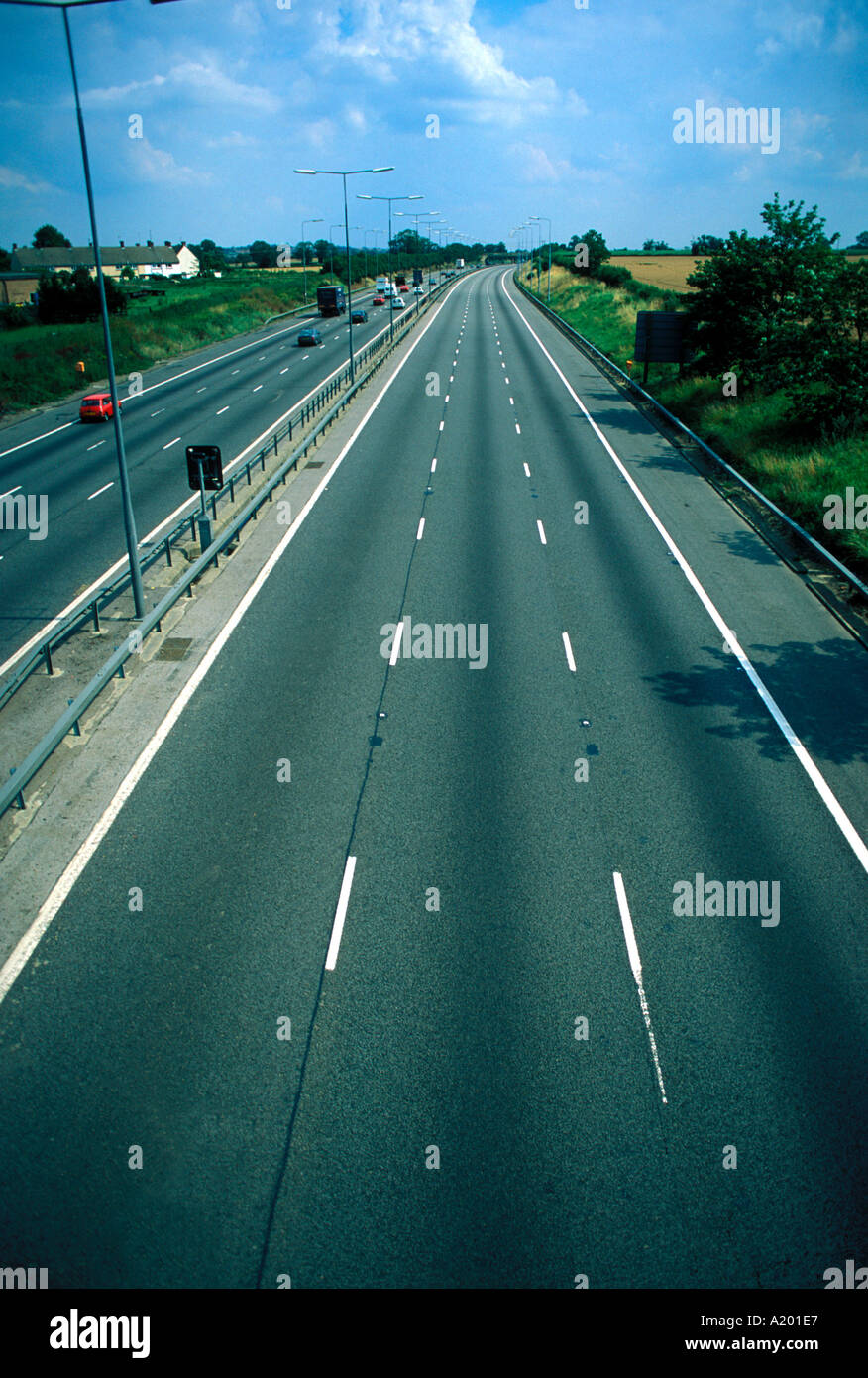 M1 motorway empty hi-res stock photography and images - Alamy