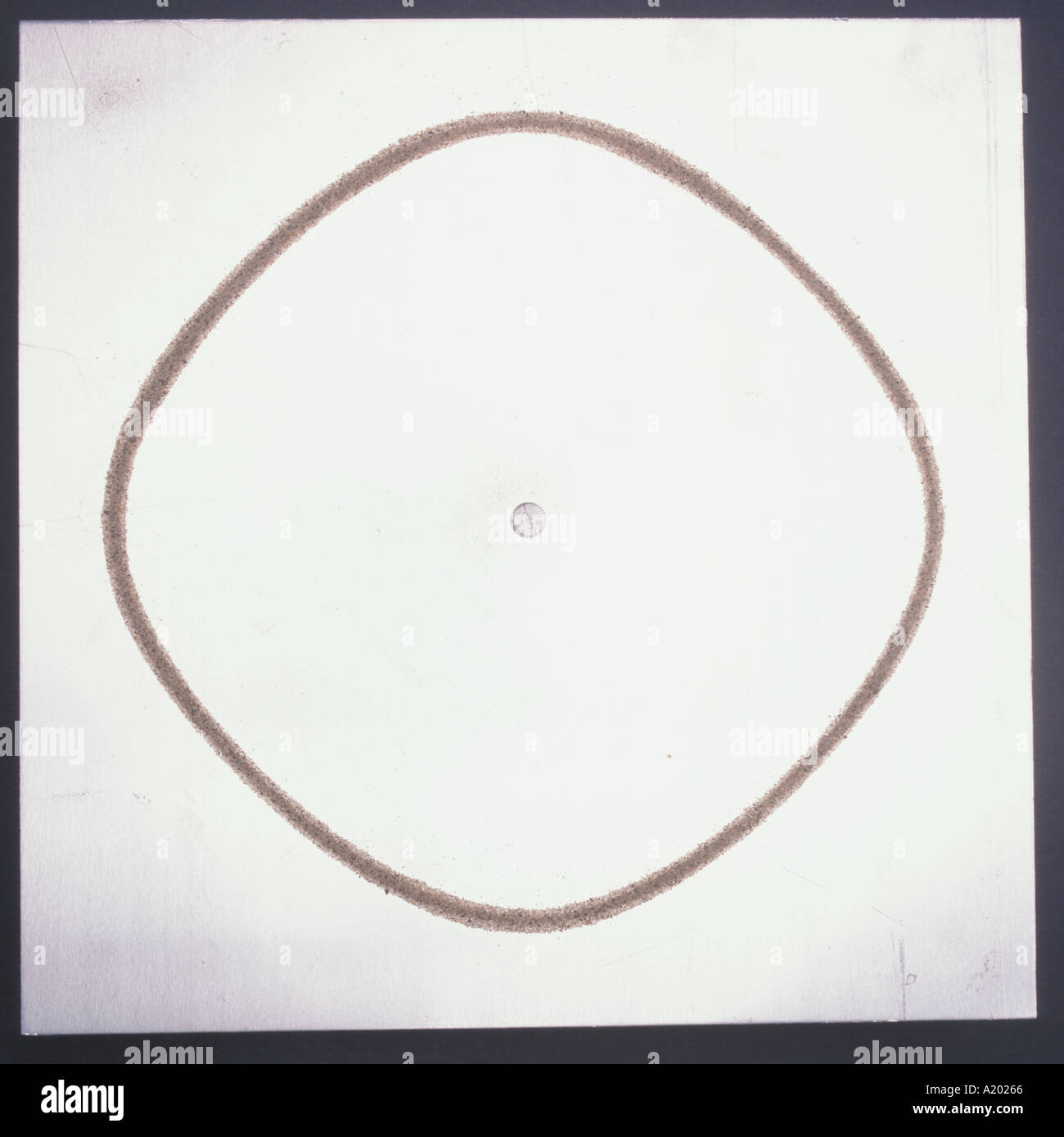 Chladni plate pattern hi res stock photography and images Alamy