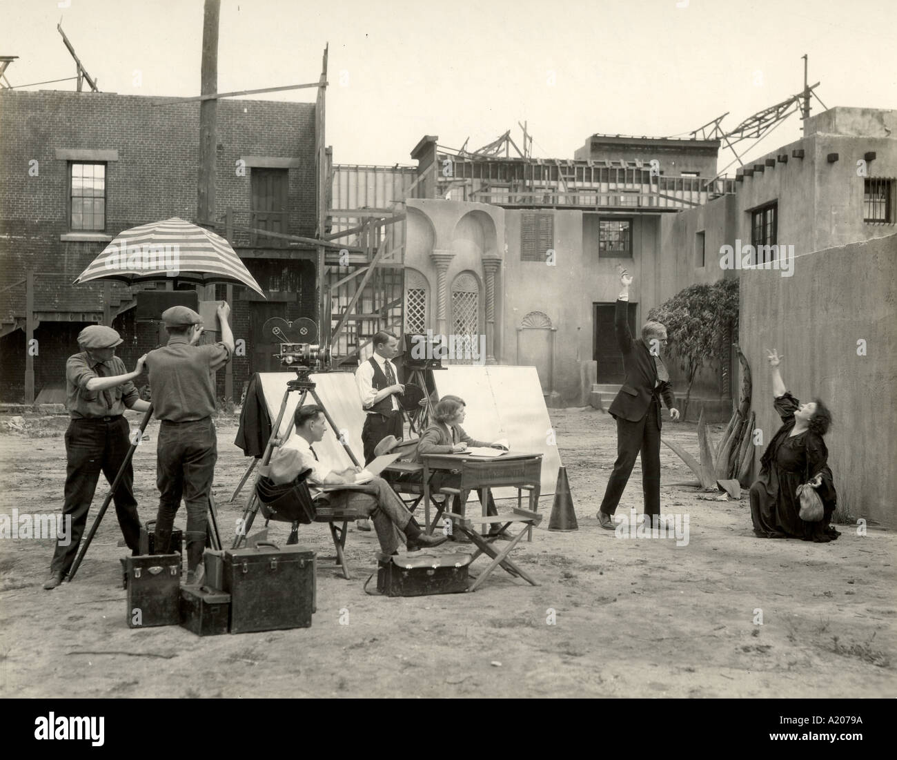 Los Angeles Film Making Stock Photo