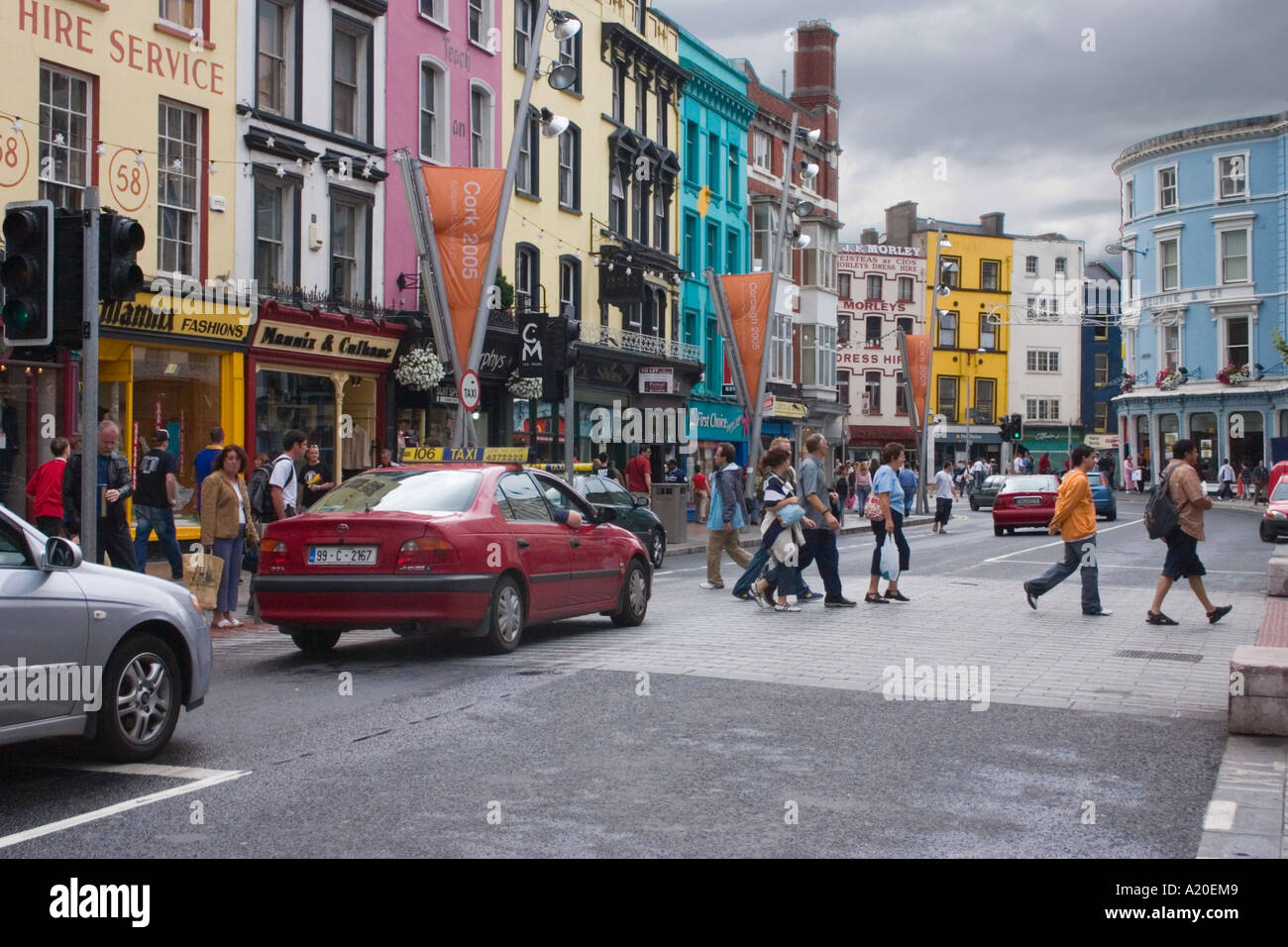 Cork city centre hires stock photography and images Alamy