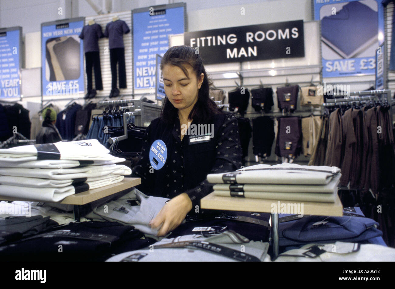 Asda shop assistant hires stock photography and images Alamy