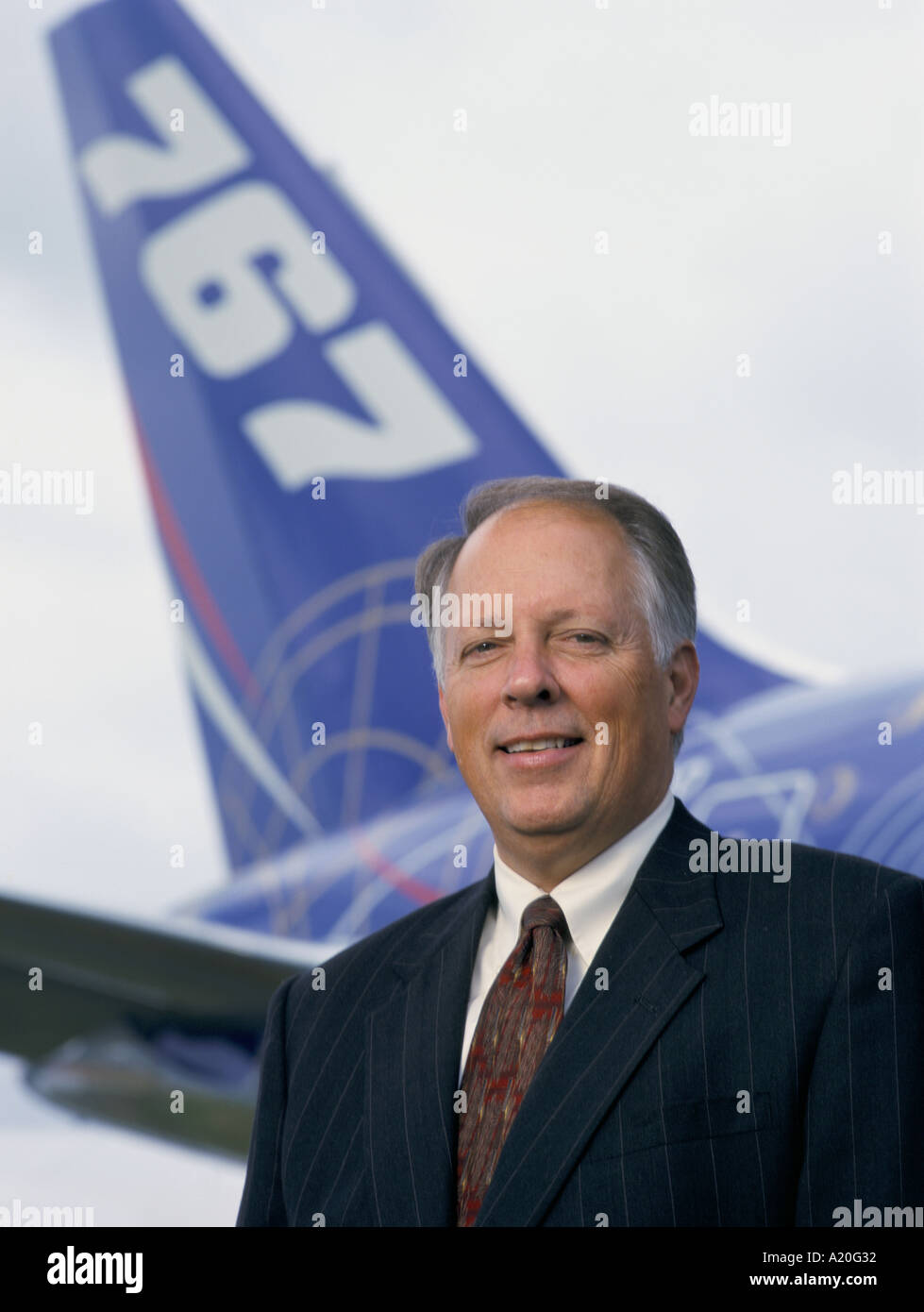 JOHN SEARS BOEING FARNBOROUGH 2000 Stock Photo Alamy