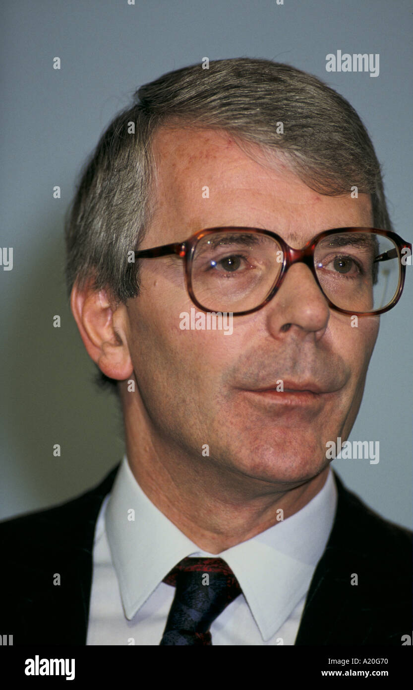 John Major 1991 Stock Photo - Alamy