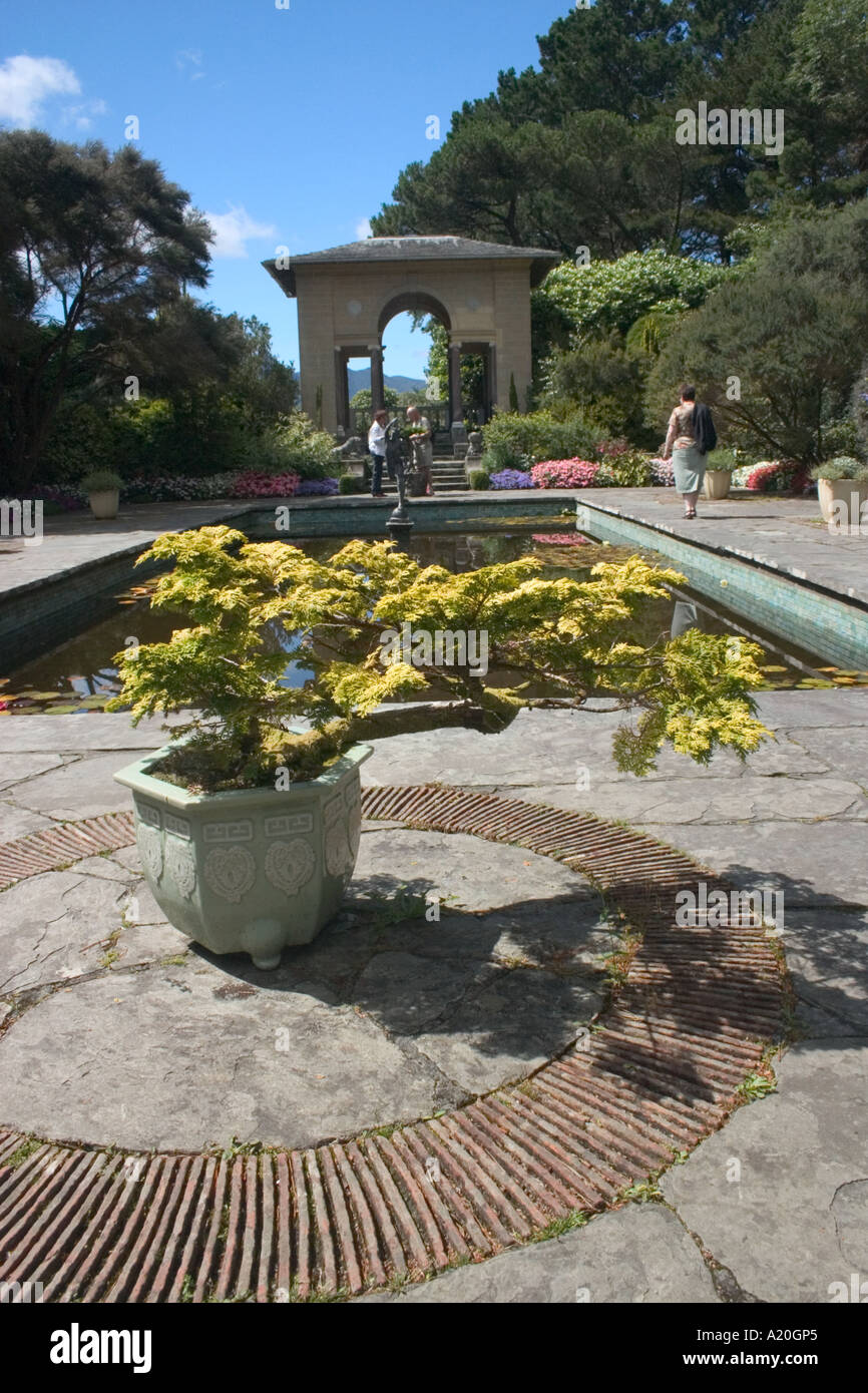 Italian Garden, Ilnacullin, Garinish Island, near Glengarriff, County West Cork, Ireland Stock Photo