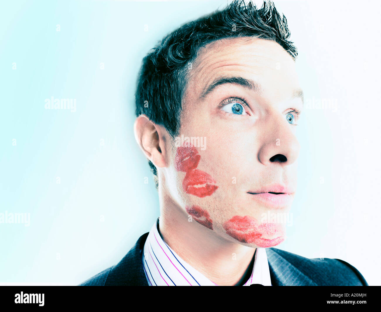 Lipstick kiss hi-res stock photography and images - Alamy