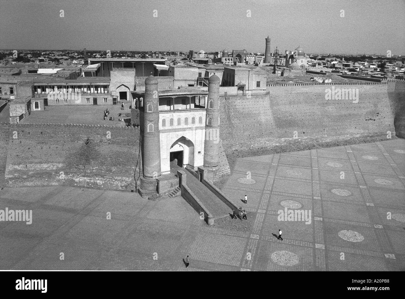 The Ark, Bukhara, Uzbekistan Stock Photo