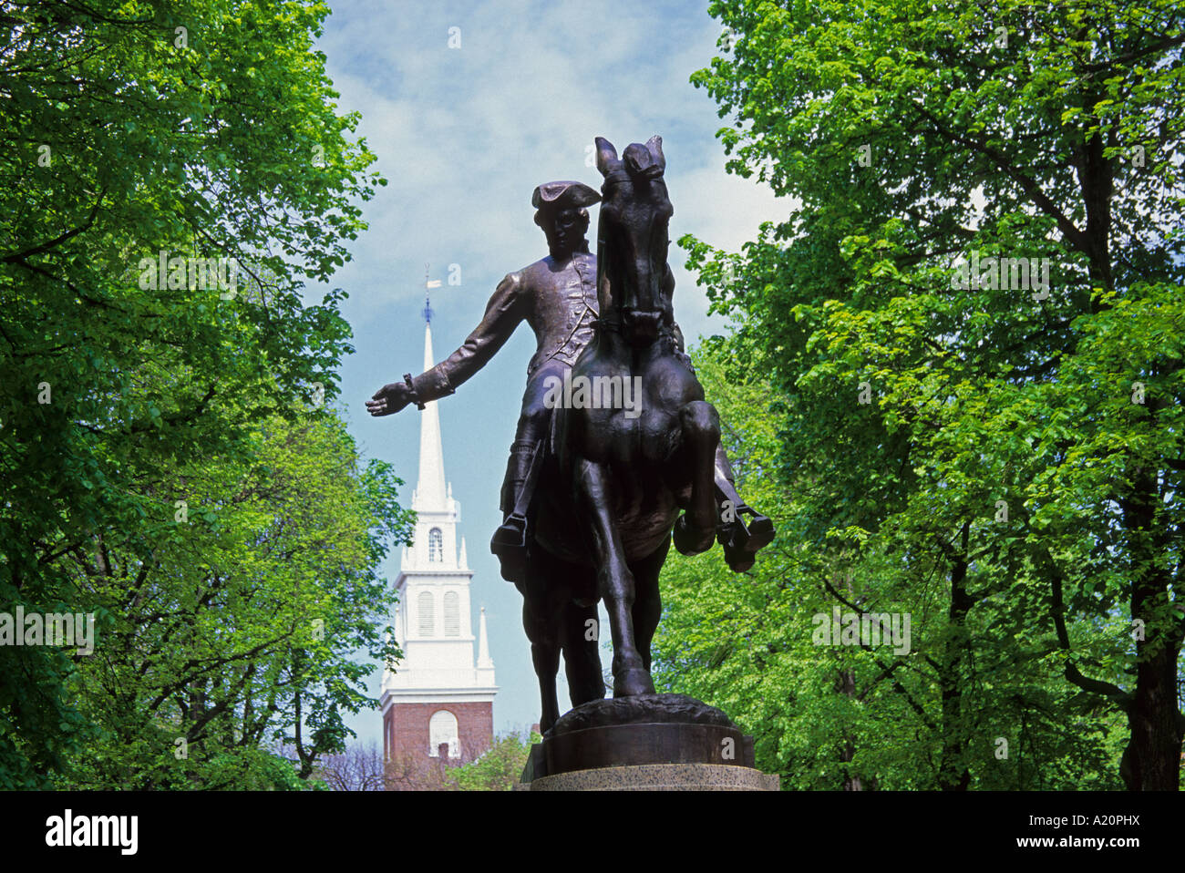 The bronze statue of Washington Square in Philadelphia U.S.A. North