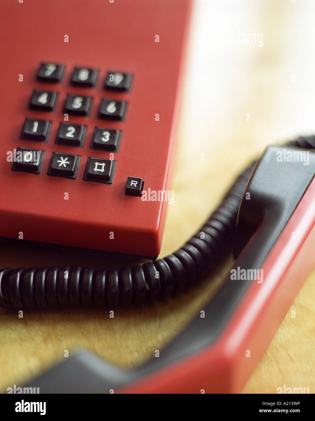 Phone off the hook nobody hires stock photography and images Alamy