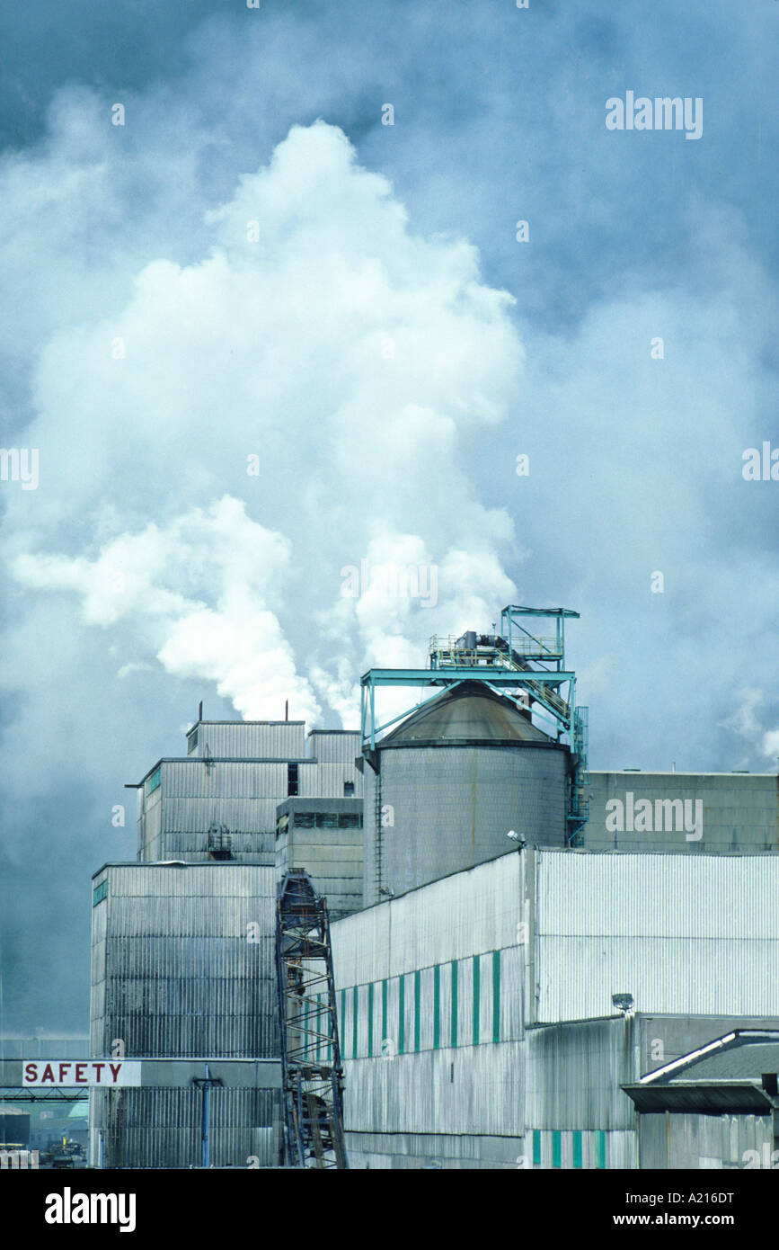 industrial steam exhaust Stock Photo Alamy