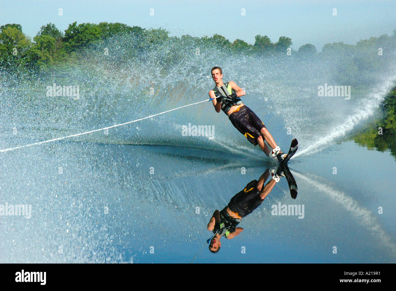 Slalom Water Skiing A219R1 