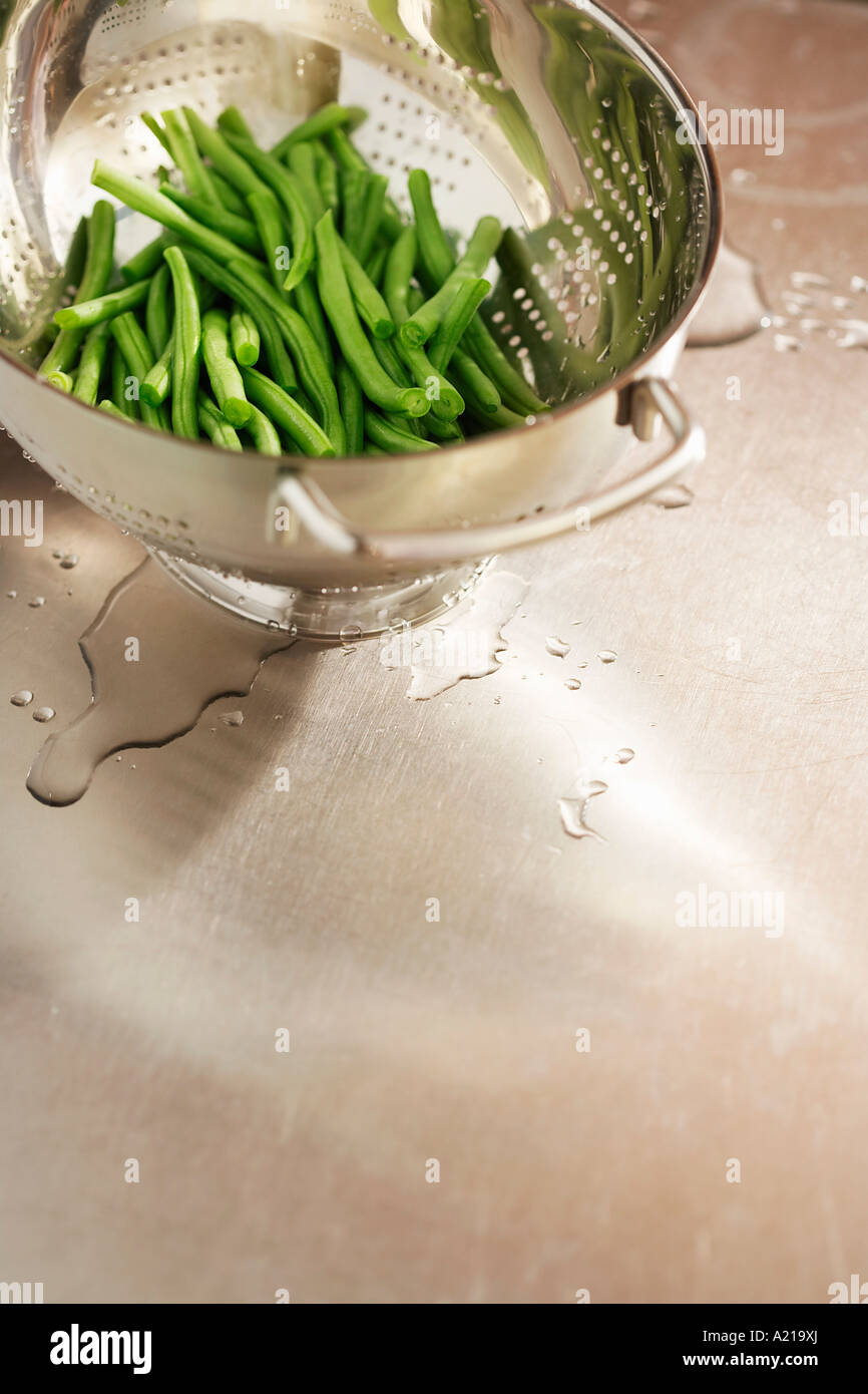 Washed green beans hi-res stock photography and images - Alamy