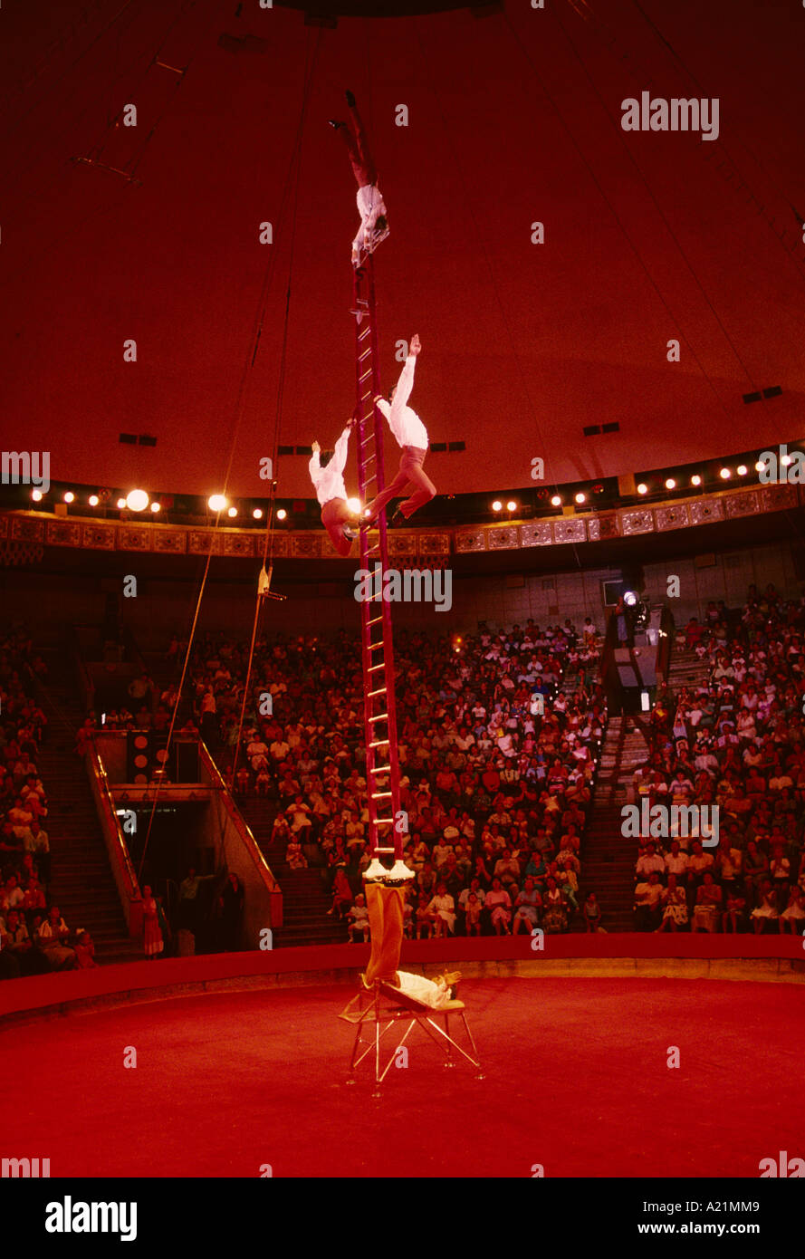 Russian State Circus Alma Ata Stock Photo - Alamy