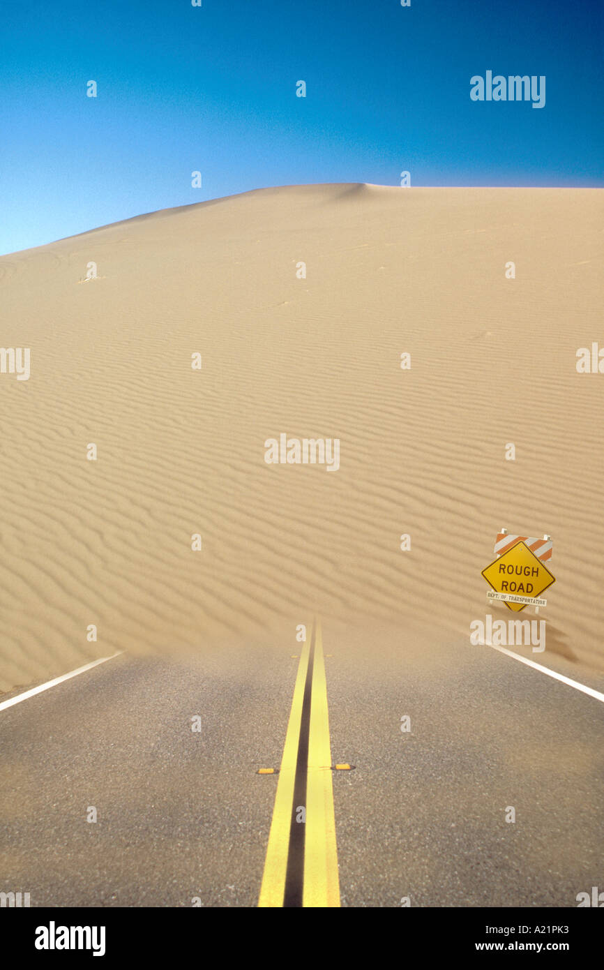 Hazardous road hi-res stock photography and images - Alamy