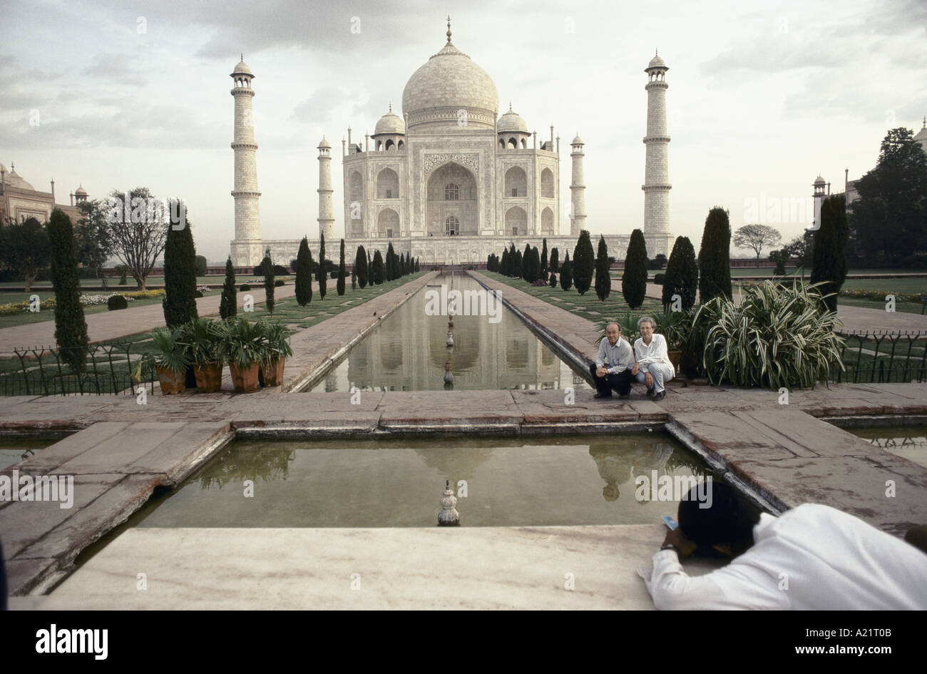 The Taj Mahal, Agra, India Stock Photo