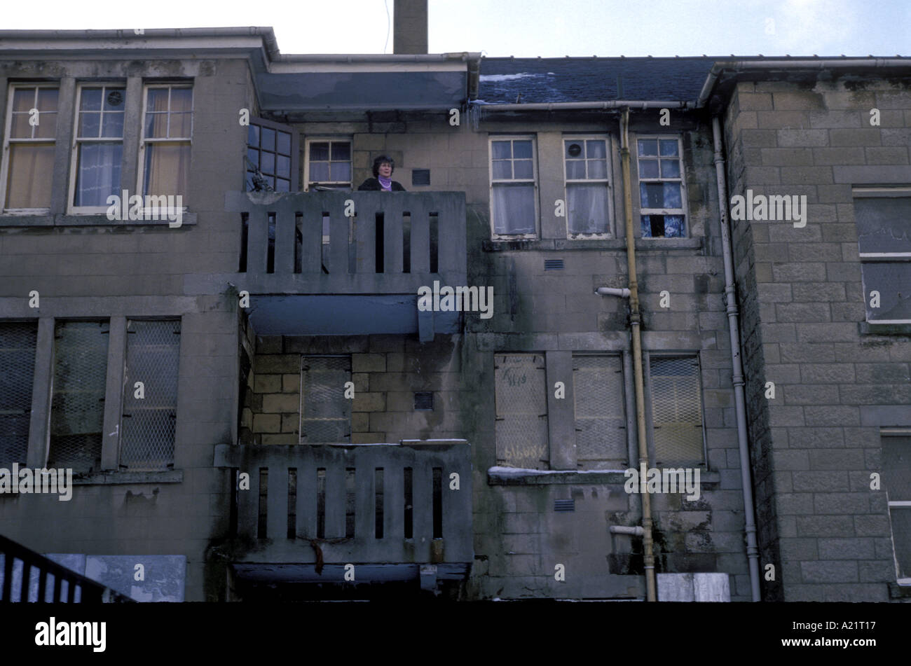 Possil Estate, Glasgow, Scotland, UK Stock Photo Alamy