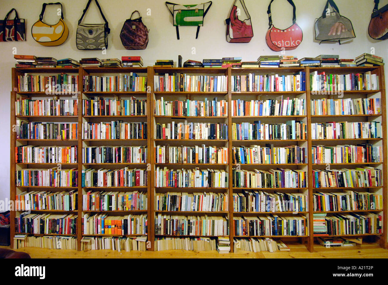 Interior of the St English in East Berlin Stock Photo Alamy
