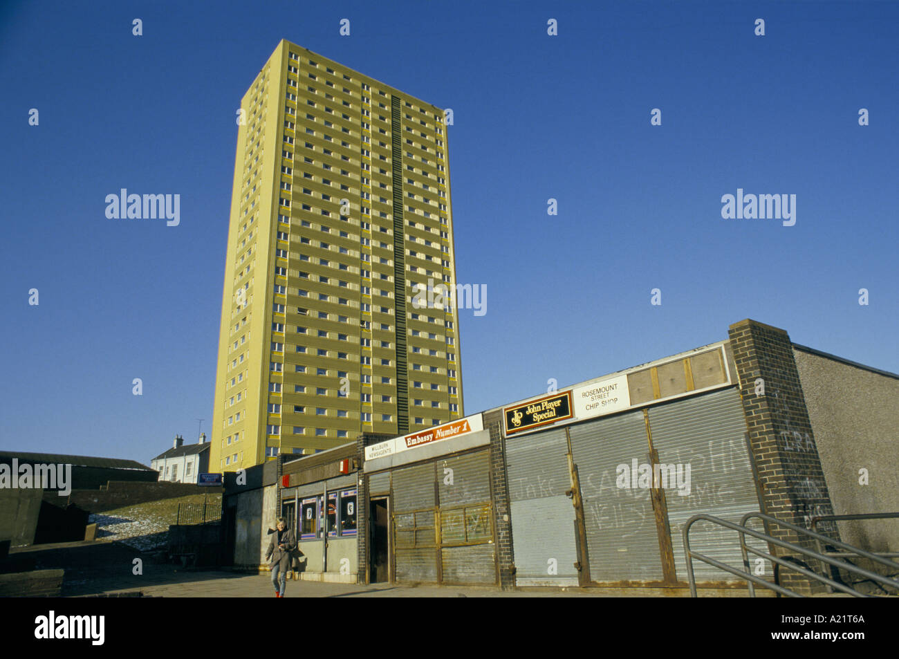 Royston Hill Flats, Glasgow, Scotland, UK Stock Photo 3388521 Alamy