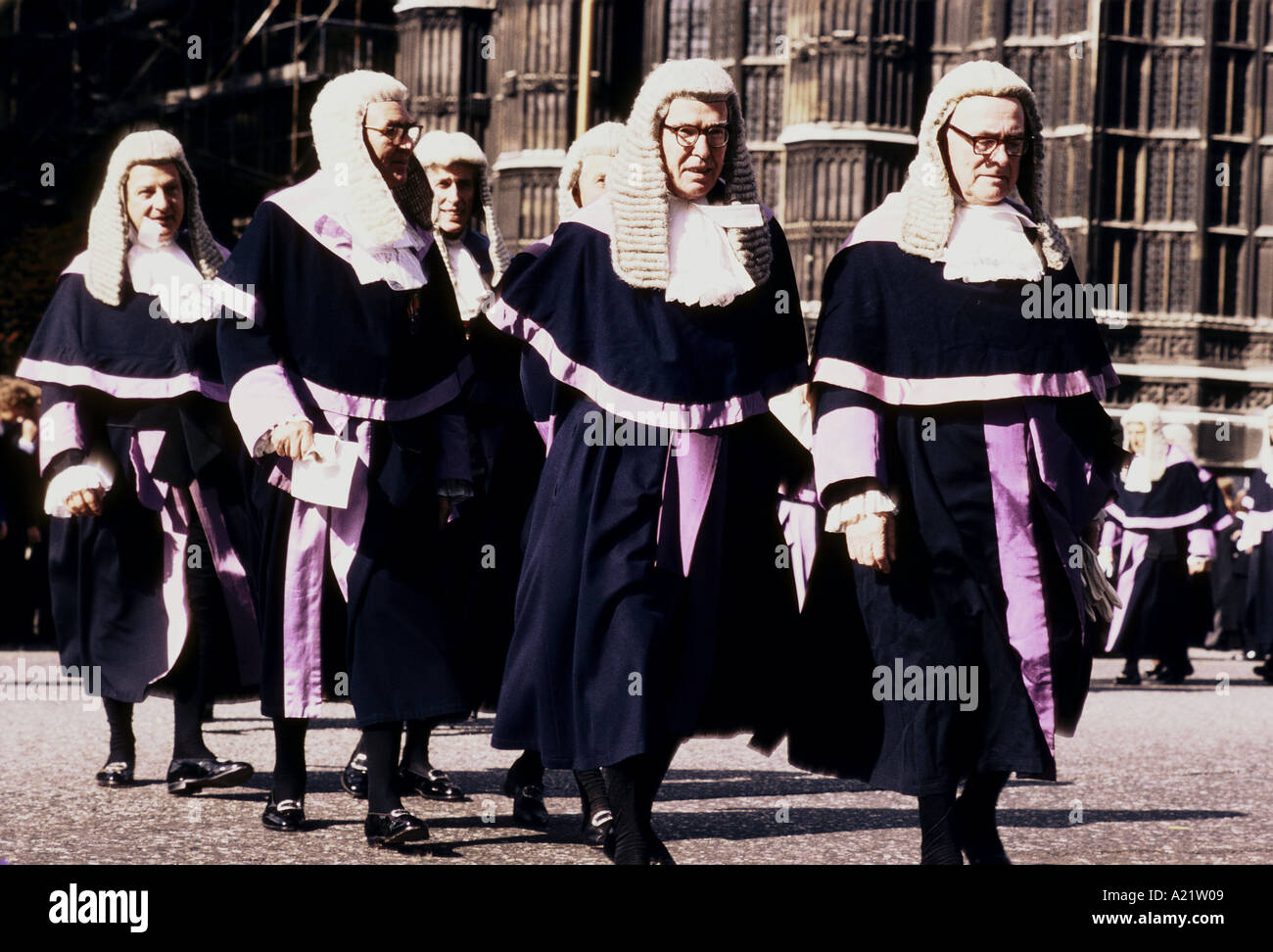 A group of judges leave The Lord Chancellor's Breakfast, London Stock Photo Alamy