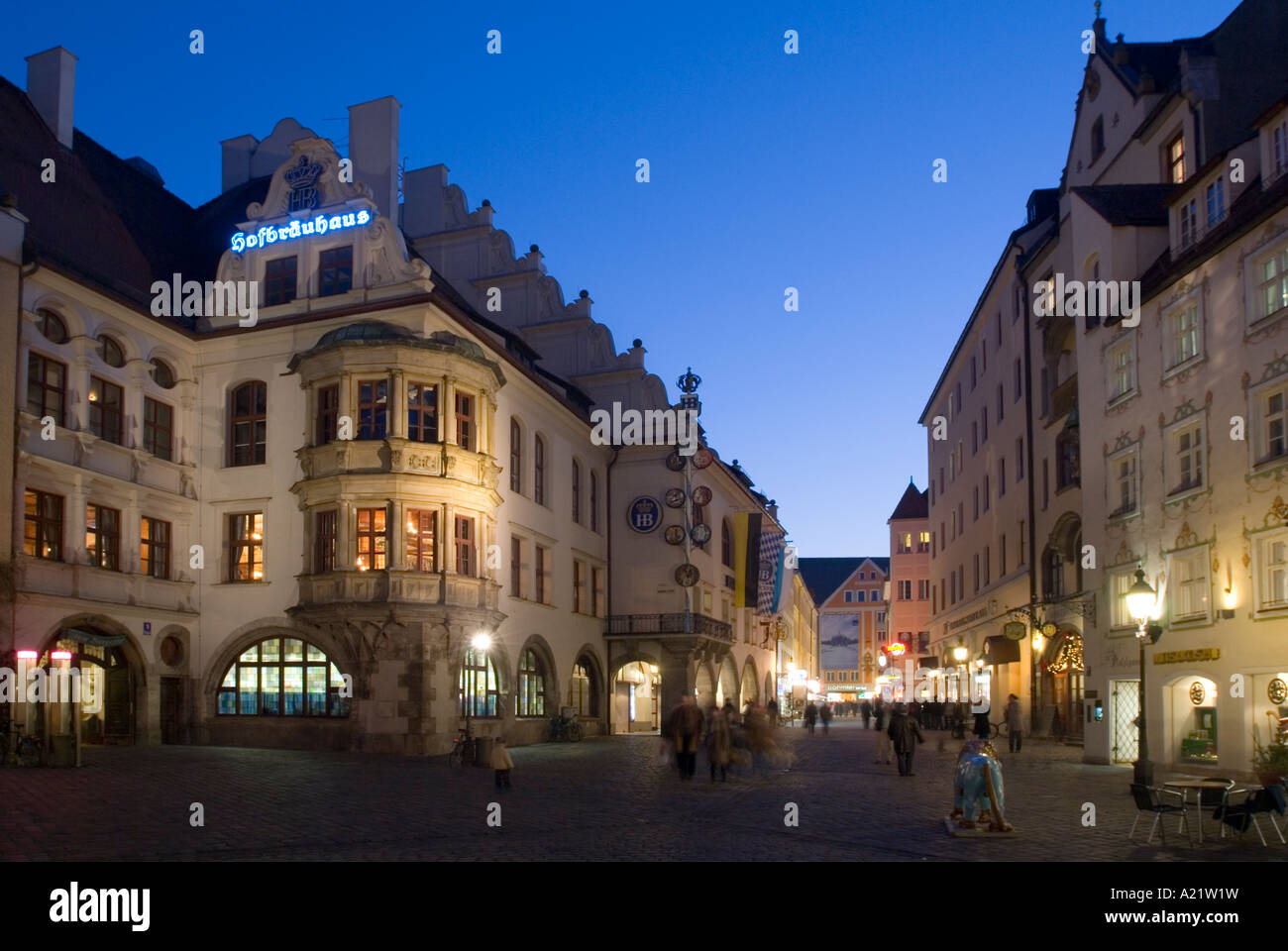 Hofbraeuhaus Munich Upper Bavaria Bavaria Germany Stock Photo