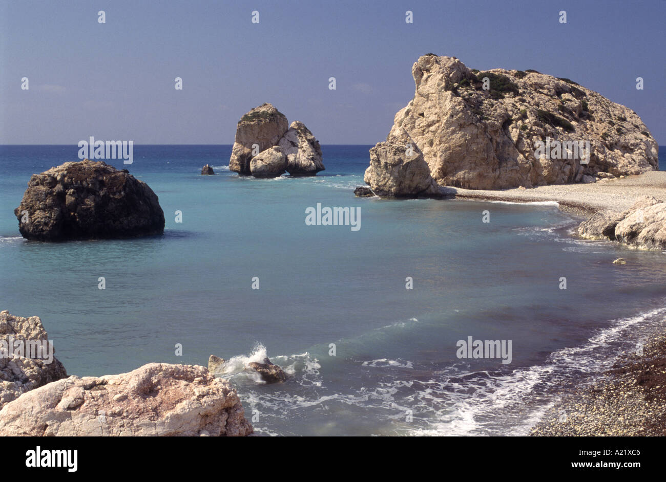 Aphrodite s Rock Stock Photo - Alamy