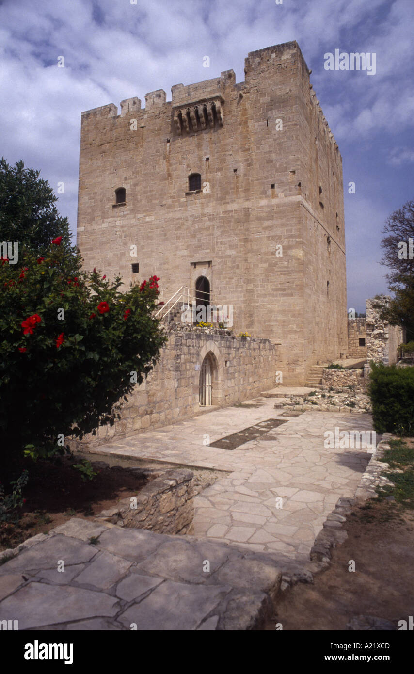 Castle of Kolossi Stock Photo Alamy