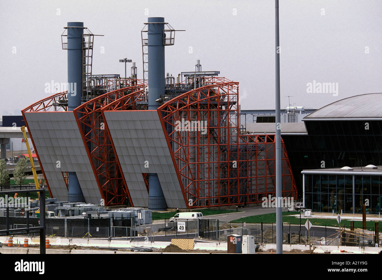 New York Times printing plant finished 1997 Polschek James Jamaica NY