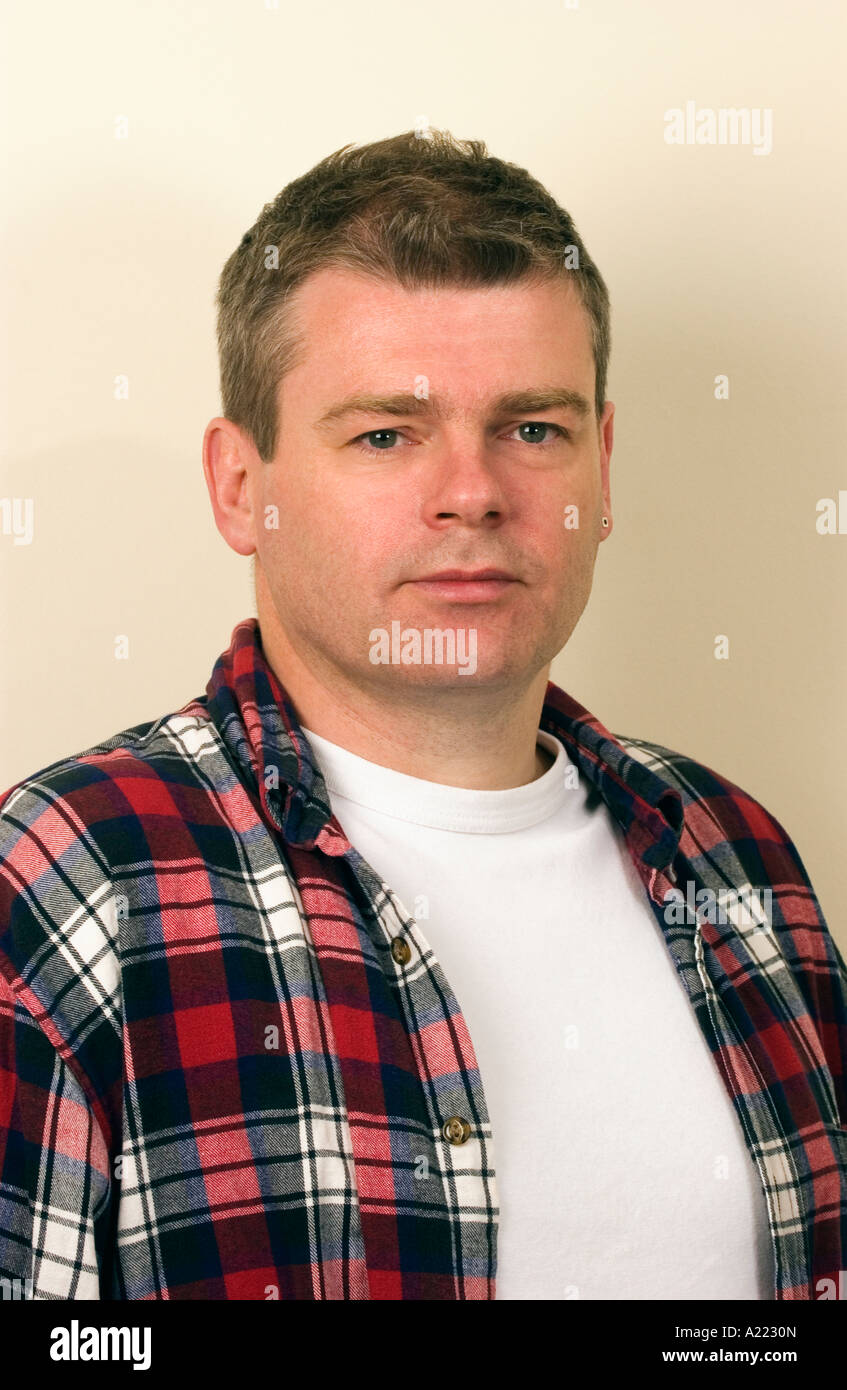 British Author Mark Haddon who won the Whitbread Prize for his novel 'The Curious Incident of The Dog in The Night Time' Stock Photo