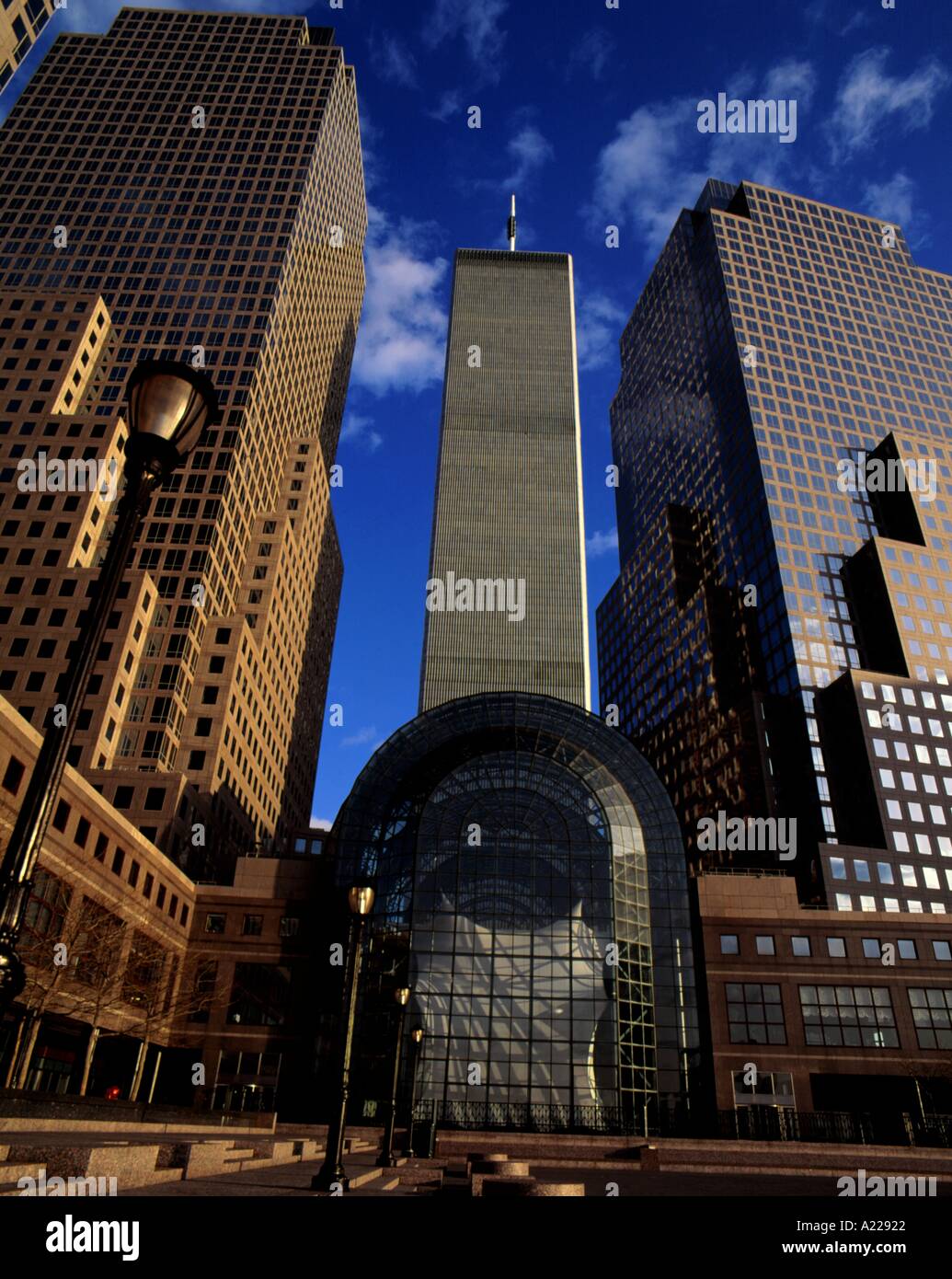 The Winter Garden part of the World Financial Centre below the World