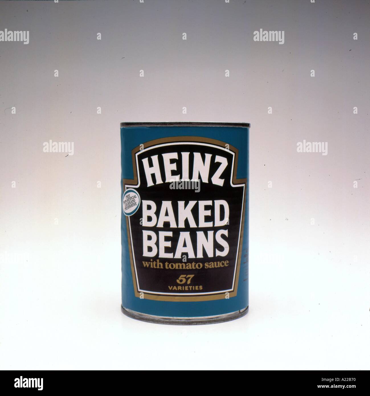 Heinz Baked Beans D Wood Stock Photo Alamy