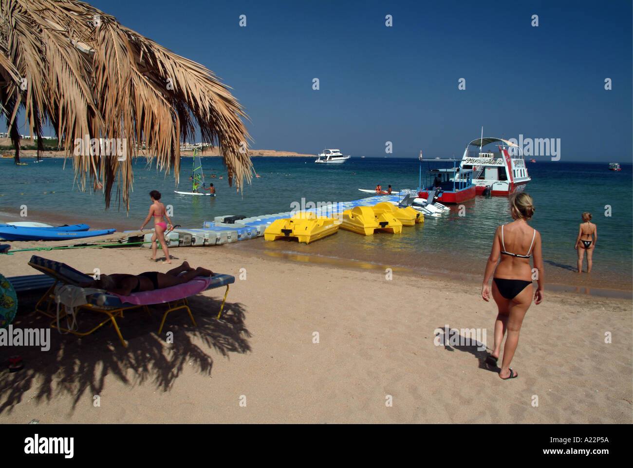 Sharm el sheikh beach bikini hi-res stock photography and images - Alamy