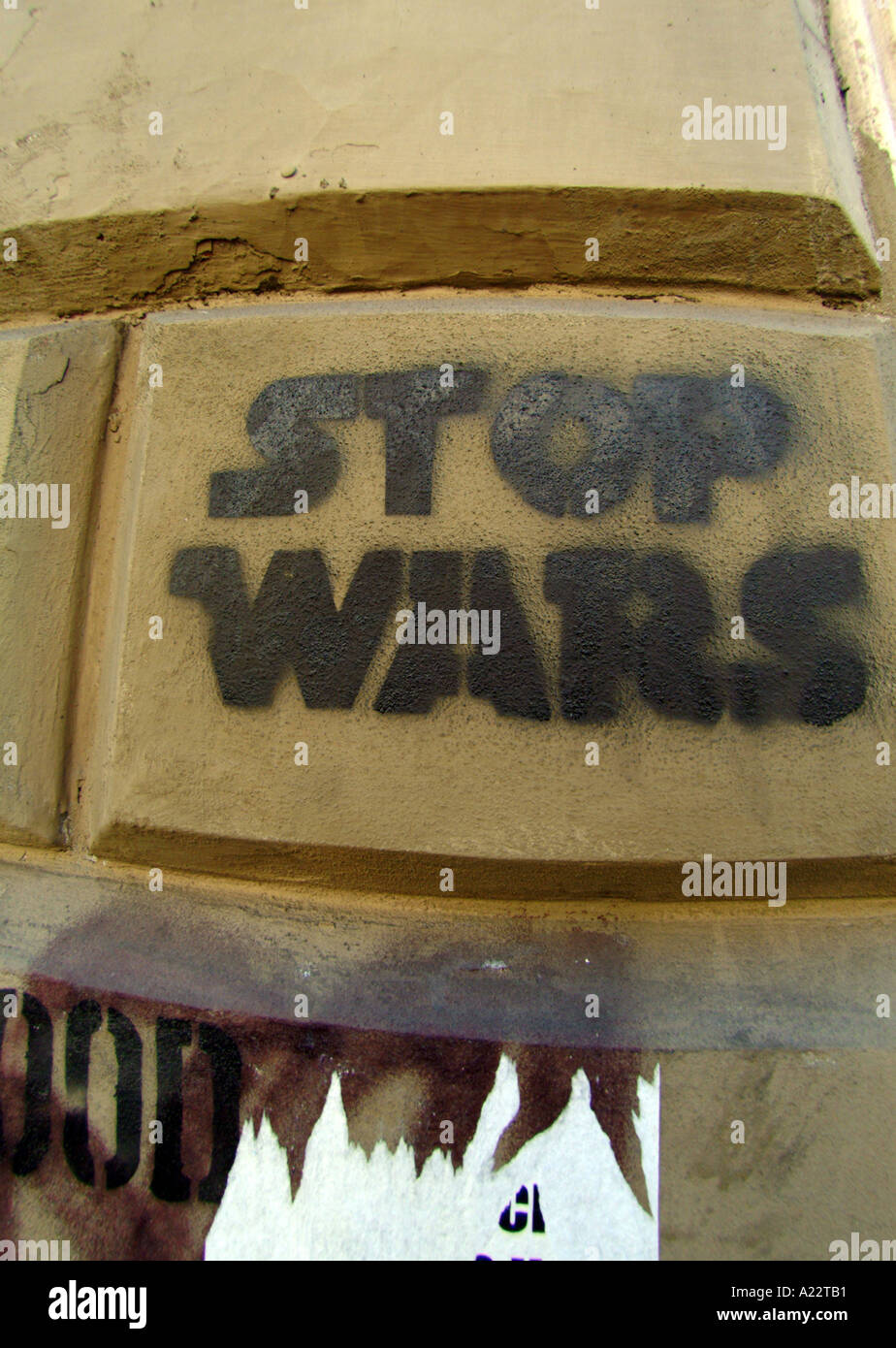 Anti iraq war graffiti in hi-res stock photography and images - Alamy
