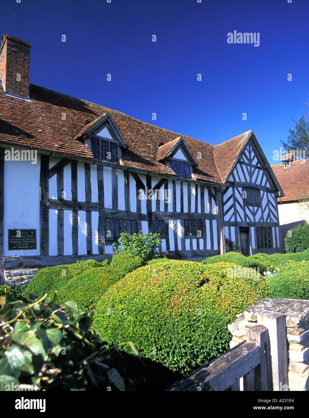 Mary Arden s Cottage Stock Photo Alamy